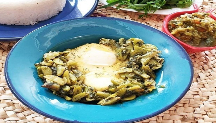 مراحل طرز تهیه باقالی خشکاویج (باقلا وابیج)