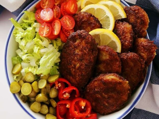 طرز تهیه کتلت هویج با گوشت