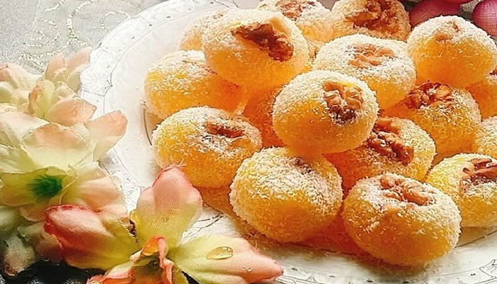 طرز تهیه باسلوق زعفرانی برای شب‌نشینی‌های عید