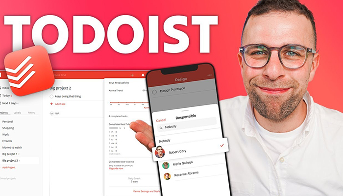Todoist - بهترین برنامه های موبایل برای کسب و کار