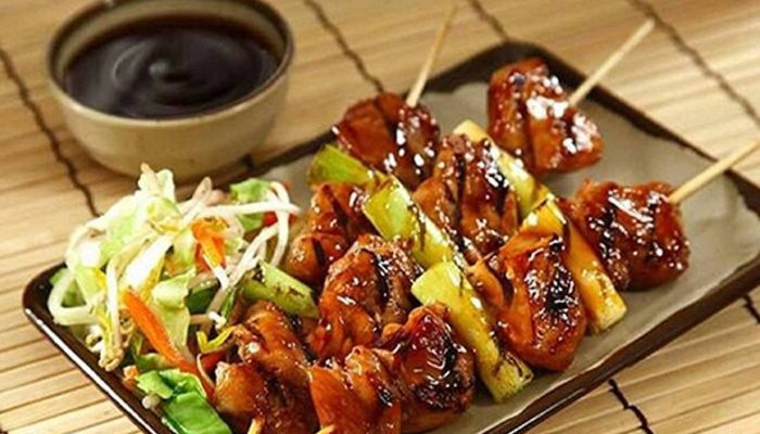 مراحل طرز تهیه جوجه کباب ژاپنی