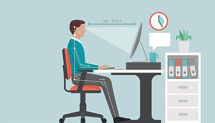 ارگونومی محیط کار برای راحتی و بهره‌وری بیشتر
