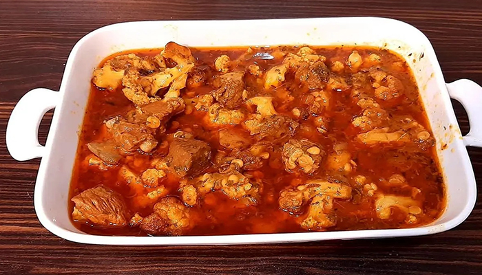 دستور پخت خورشت گل کلم (۷ مرحله)