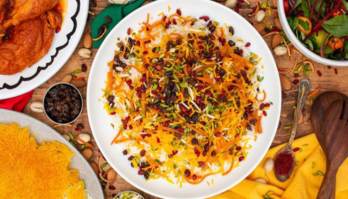 طرز تهیه شیرین پلو: دستور پخت مجلسی به روش اصیل قزوینی!