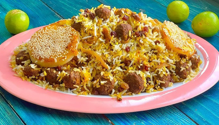 قنبر پلو شیرازی چیست؟