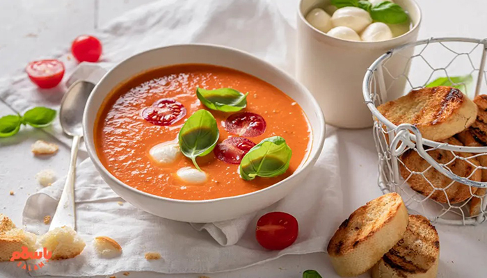 سوپ سه گوجه؛ طرز تهیه کامل و خوشمزه به سبک مدرن و رژیمی