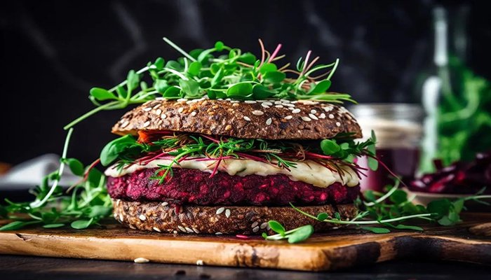 چرا همبرگر گیاهی من هنگام سرخ کردن در تابه وا میرود و خرد میشود؟