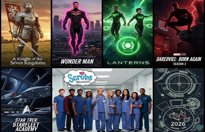 راهنمای کامل سریال های 2026: منتظر چه عناوینی در نیمه اول سال باشیم؟