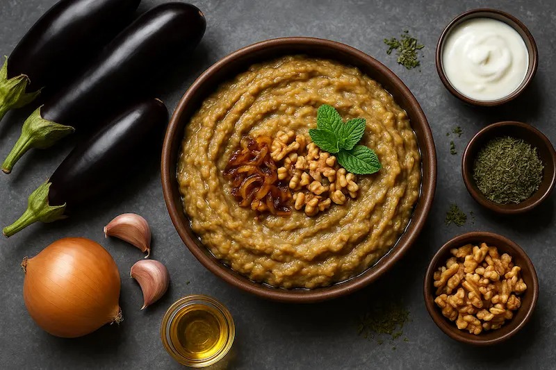 طرز تهیه کشک بادمجان رژیمی؛ طعم اصیل ایرانی با کمترین کالری