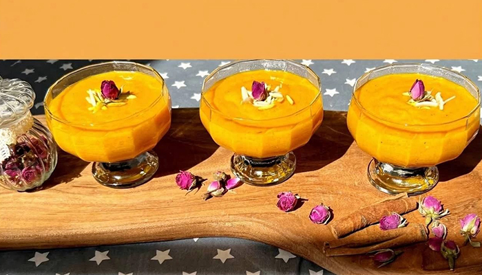 طرز تهیه پودینگ کدو حلوایی برای کودکان و بزرگترها
