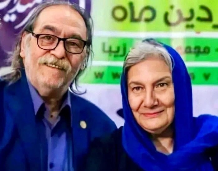 فریده سپاه منصور و همسرش هوشنگ توکلی