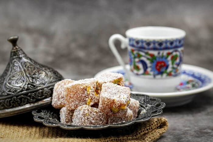 طرز تهیه لوکوم پاشا اصل ترکیه/ دستور کامل دسر محبوب ترکی