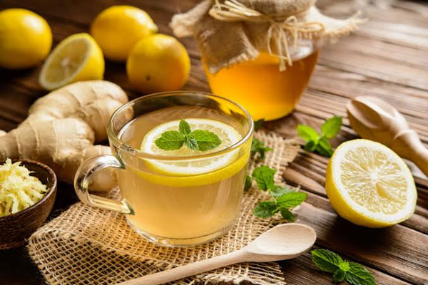دمنوش لیمو و زنجبیل