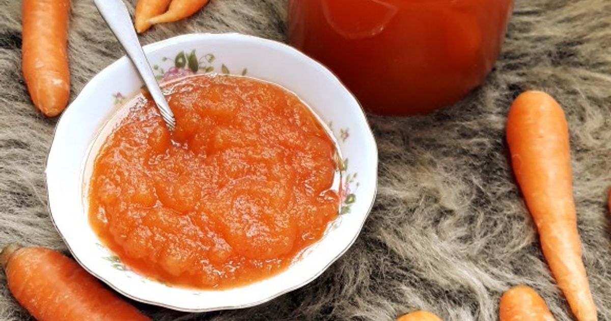 مربای هویج با تفاله هویج