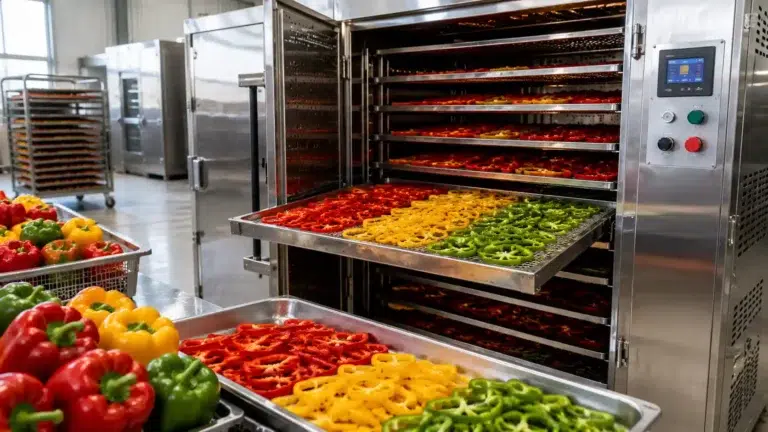 طرز تهیه پودر پاپریکا خانگی؛ راهنمای جامع خشک کردن و آسیاب فلفل دلمه‌ای