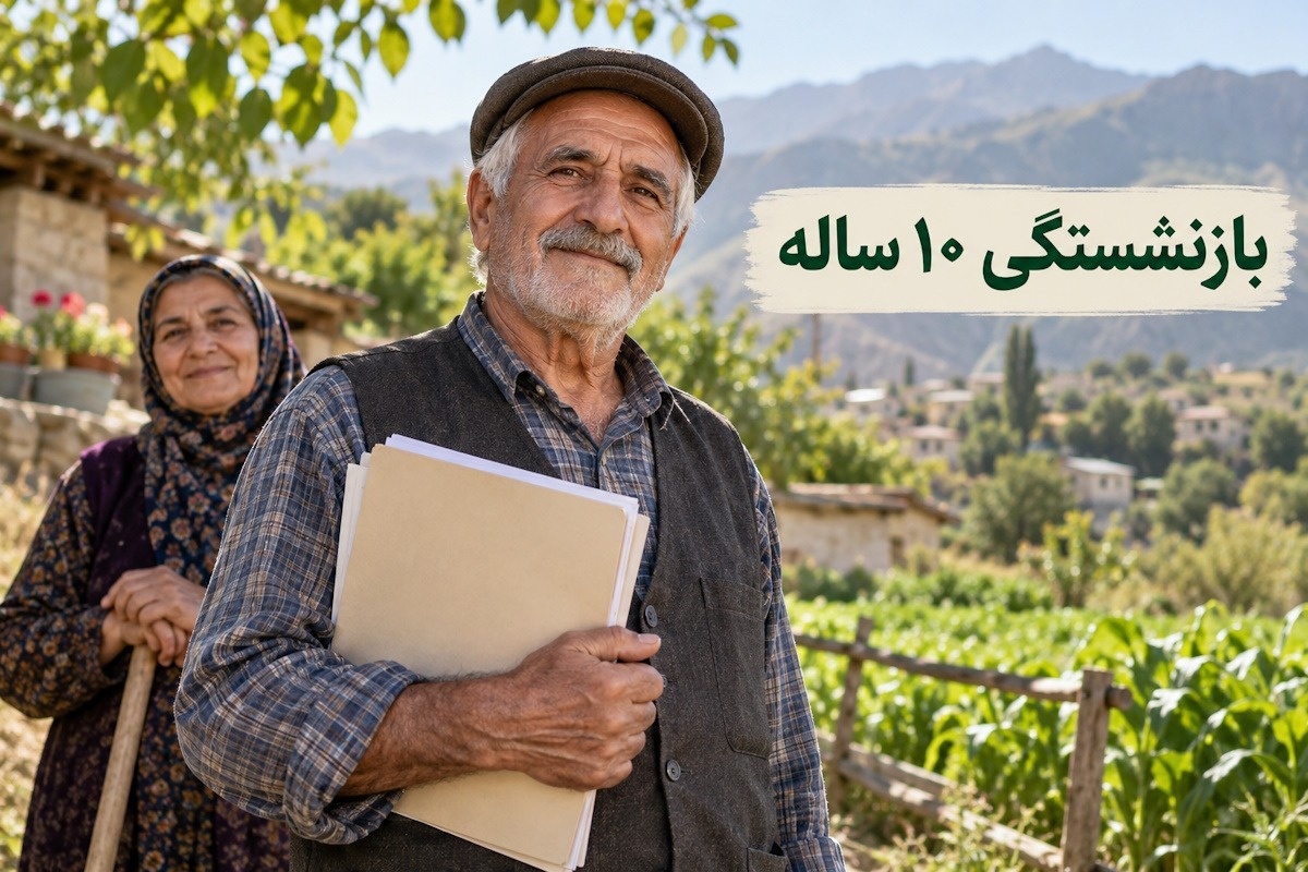 جزئیات طرح بازنشستگی با 10 سال سابقه بیمه برای روستاییان و کشاورزان