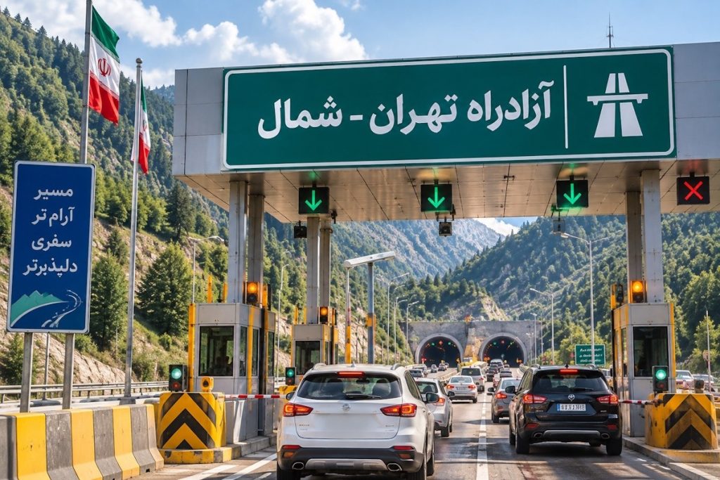 افزایش عوارض آزادراه تهران شمال؛ پرداخت 720 هزار تومان برای رفت و برگشت در روزهای تعطیل