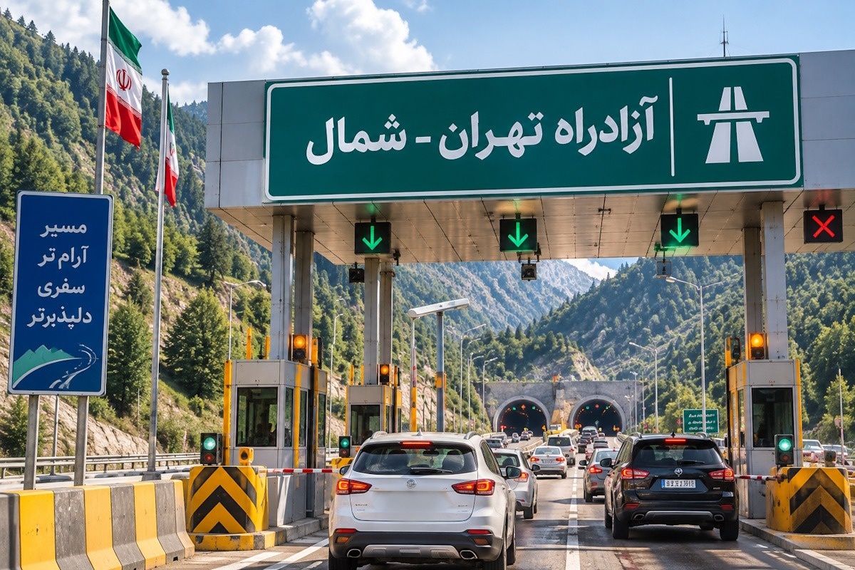افزایش عوارض آزادراه تهران شمال؛ پرداخت 720 هزار تومان برای رفت و برگشت در روزهای تعطیل