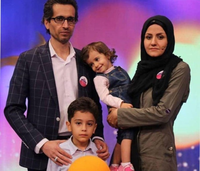 مهدی باقربیگی و همسرش در کودک شو
