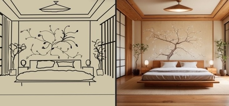 تبدیل ایده دکوراسیون به عکس با هوش مصنوعی Imagine Art