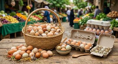 قیمت هر شانه تخم مرغ برای مصرف‌کننده اعلام شد؛ چالش مازاد تولید و زیان سنگین مرغداران در مهر 1405