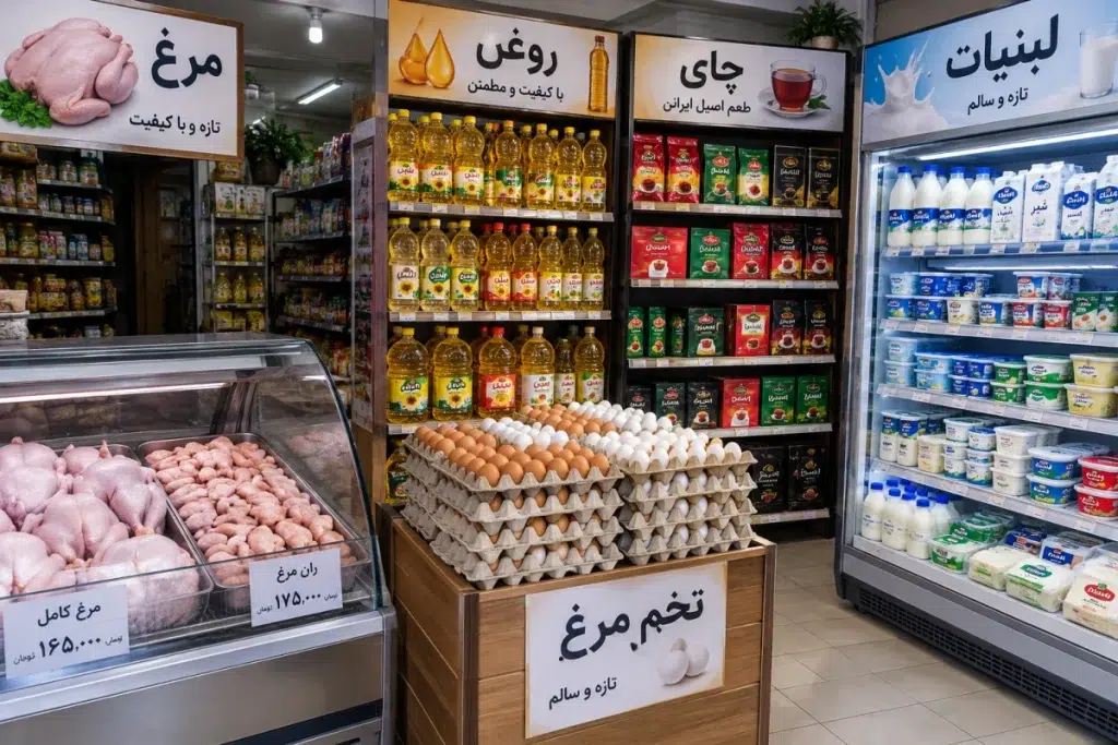 قیمت مرغ و تخم‌مرغ خبرساز شد؛ برنج، روغن، چای و لبنیات چند؟