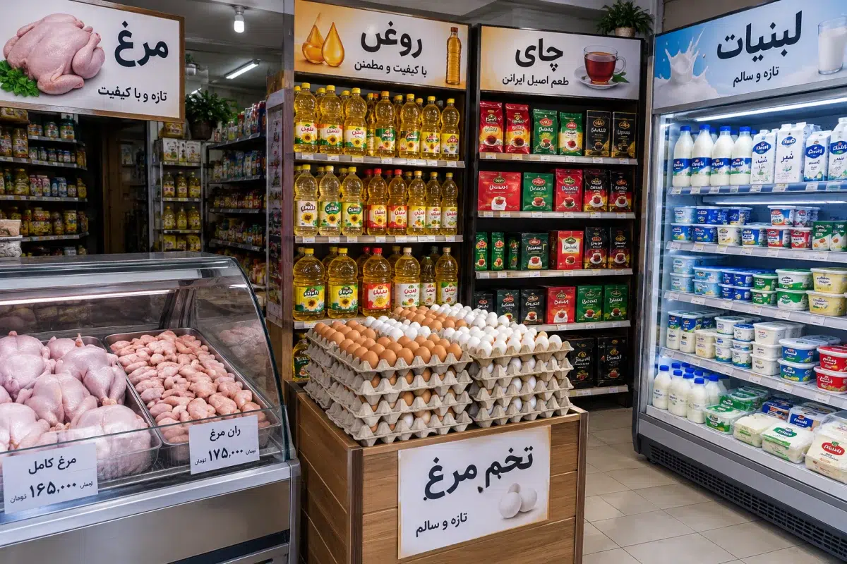 قیمت مرغ و تخم‌مرغ خبرساز شد؛ برنج، روغن، چای و لبنیات چند؟