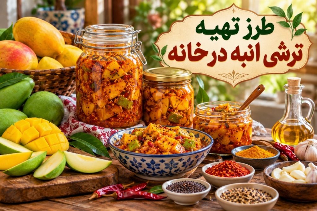 راز خوشمزگی ترشی انبه عربی، پاکستانی و هندی + طرز تهیه راحت